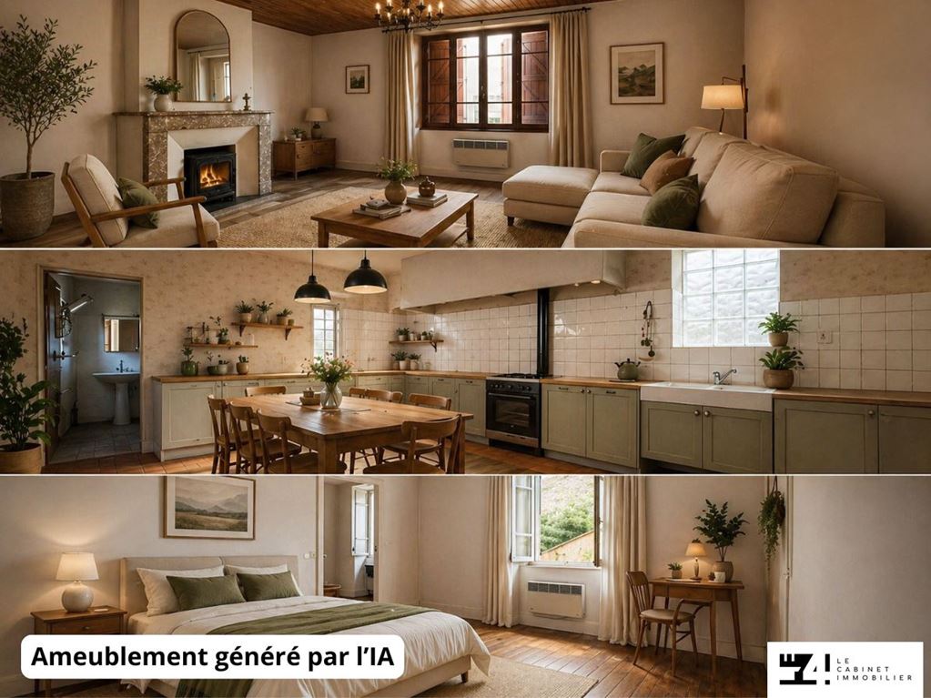 Maison de village 4 pièces à Roquefort Sur Garonne
